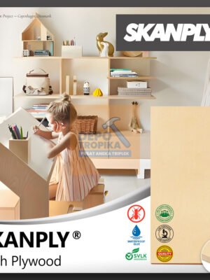 SKANPLY® - Birch Plywood | Plywood Mewah, 100% Birch Plywood Asli Skandinavia