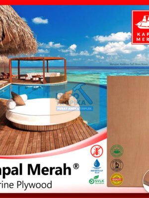 Kapal Merah® - Marine Plywood | Triplek 100% Anti Air, Rajanya Semua Plywood!