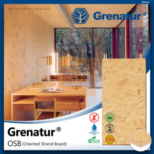 Panel Grenatur OSB ramah lingkungan bersertifikat SVLK