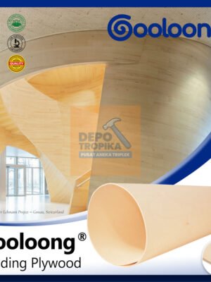 Gooloong® - Bending Plywood | Triplek Fleksibel, Digulung Hingga 360 Derajat Tanpa Patah!