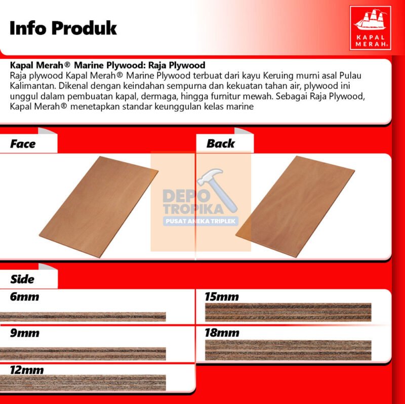 Page-2 Kapal Merah® - Marine Plywood | Triplek 100% Anti Air, Rajanya Semua Plywood!