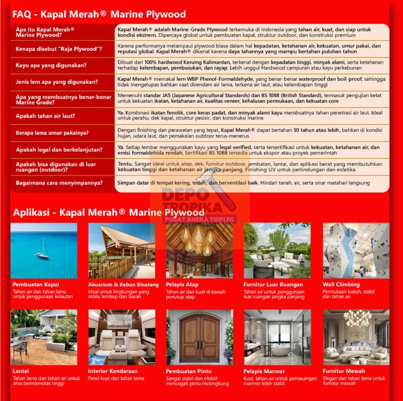 Page-5 Kapal Merah® - Marine Plywood | Triplek 100% Anti Air, Rajanya Semua Plywood!