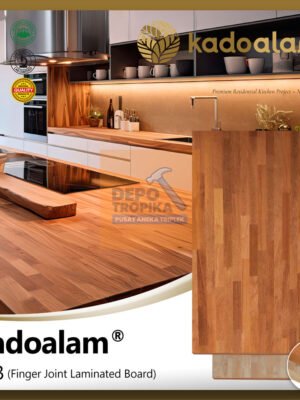 Kadoalam® - FJLB (Finger Joint Laminated Board) | FJL Board Estetik! Papan Merbau, Karet, Pinus Berkualitas Grade AAA