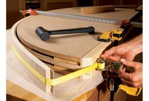 Teknik kerf cutting vs bending plywood