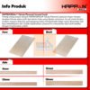 HAPPANWhite® – Falcata Plywood | Triplek Terpopuler di Indonesia! Permukaan Rata & Halus, Core Padat & Penuh